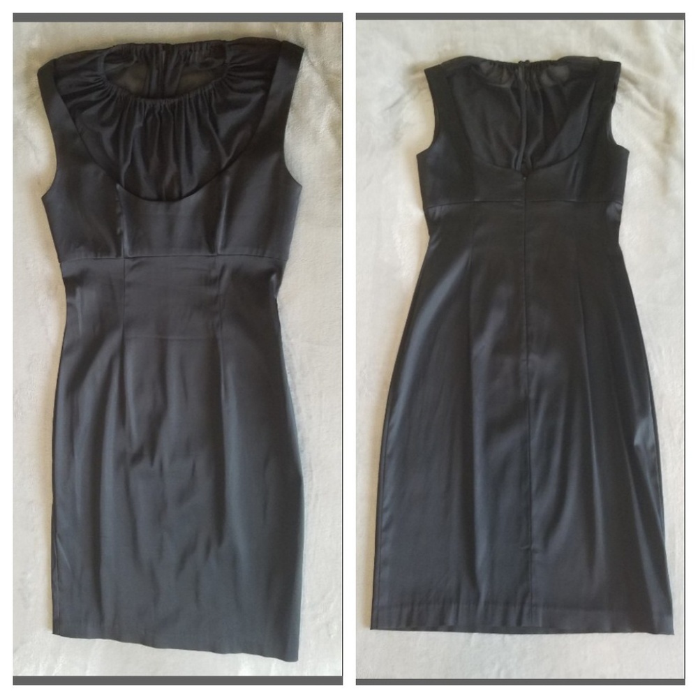 Maggy London Cocktail Sheath Dress Women's Size 4 LBD Sexy Elegant Semi-formal